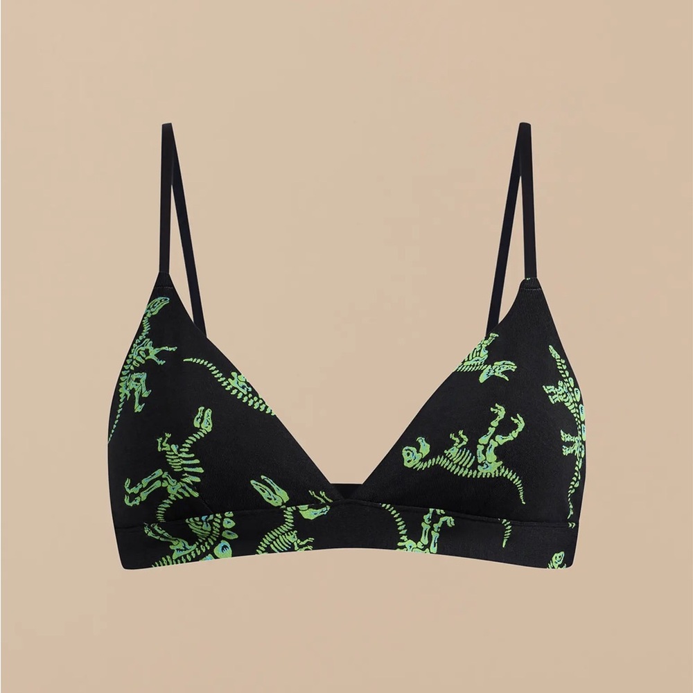 Meundies UltraModal FeelFree
Triangle Bralette Halloween Electric Dino XS
